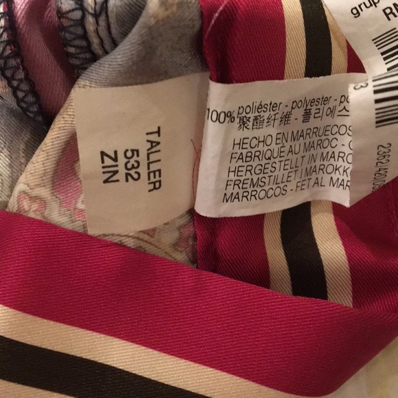 Zara paisley scarf print wide leg pants - Picture 10 of 12